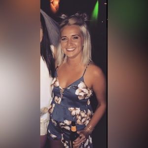 Two piece floral set size small